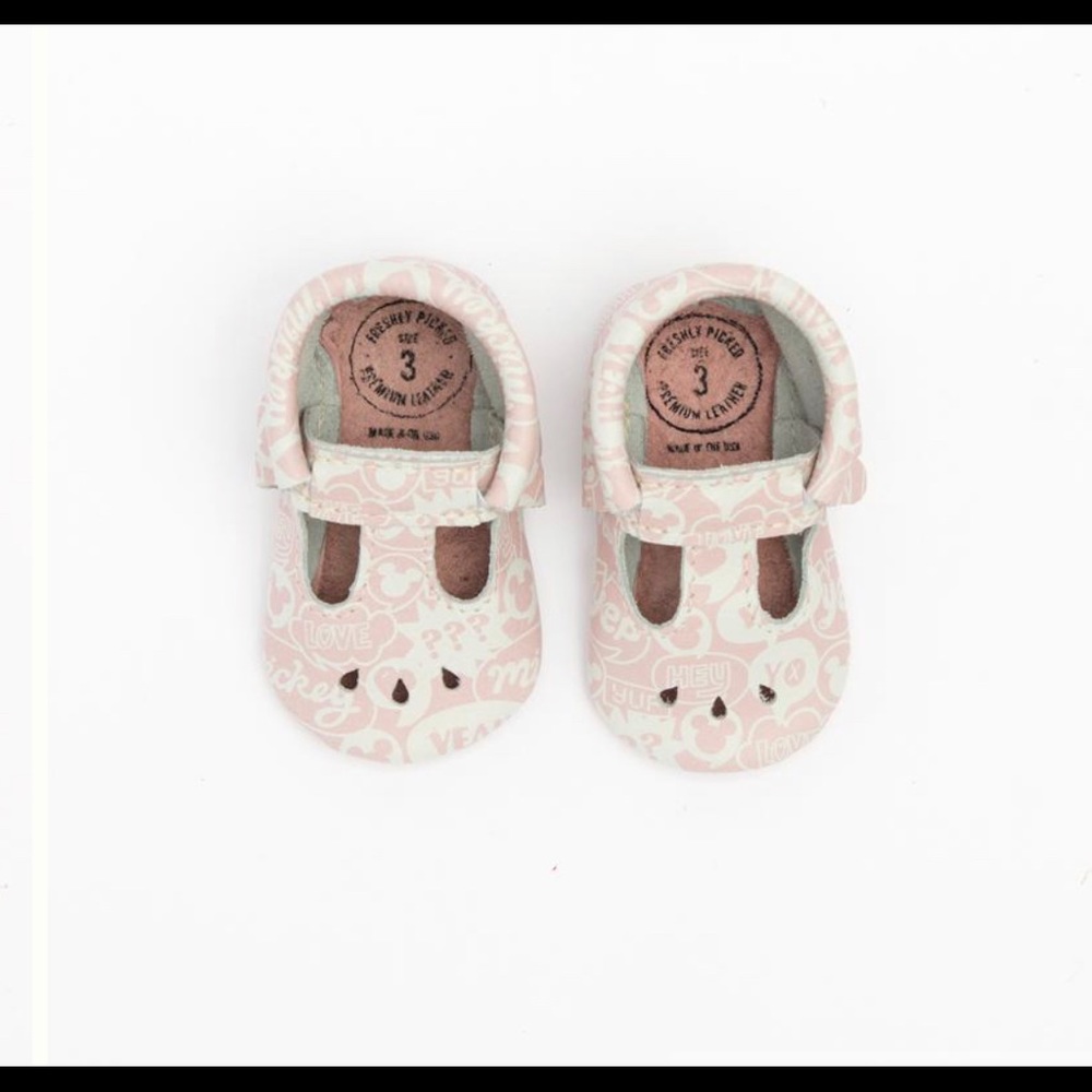 Freshly Picked Mickey Love Mary Jane. Never worn. Size 3.